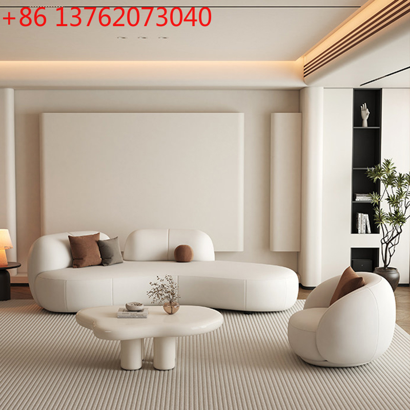 Office Furniture Store - Nordic Cream Style Sofa Modern High-end