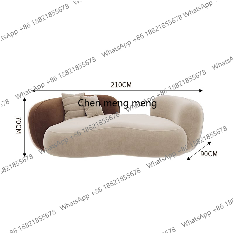 Office Furniture Store - Nordic Cream Style Sofa Modern Design