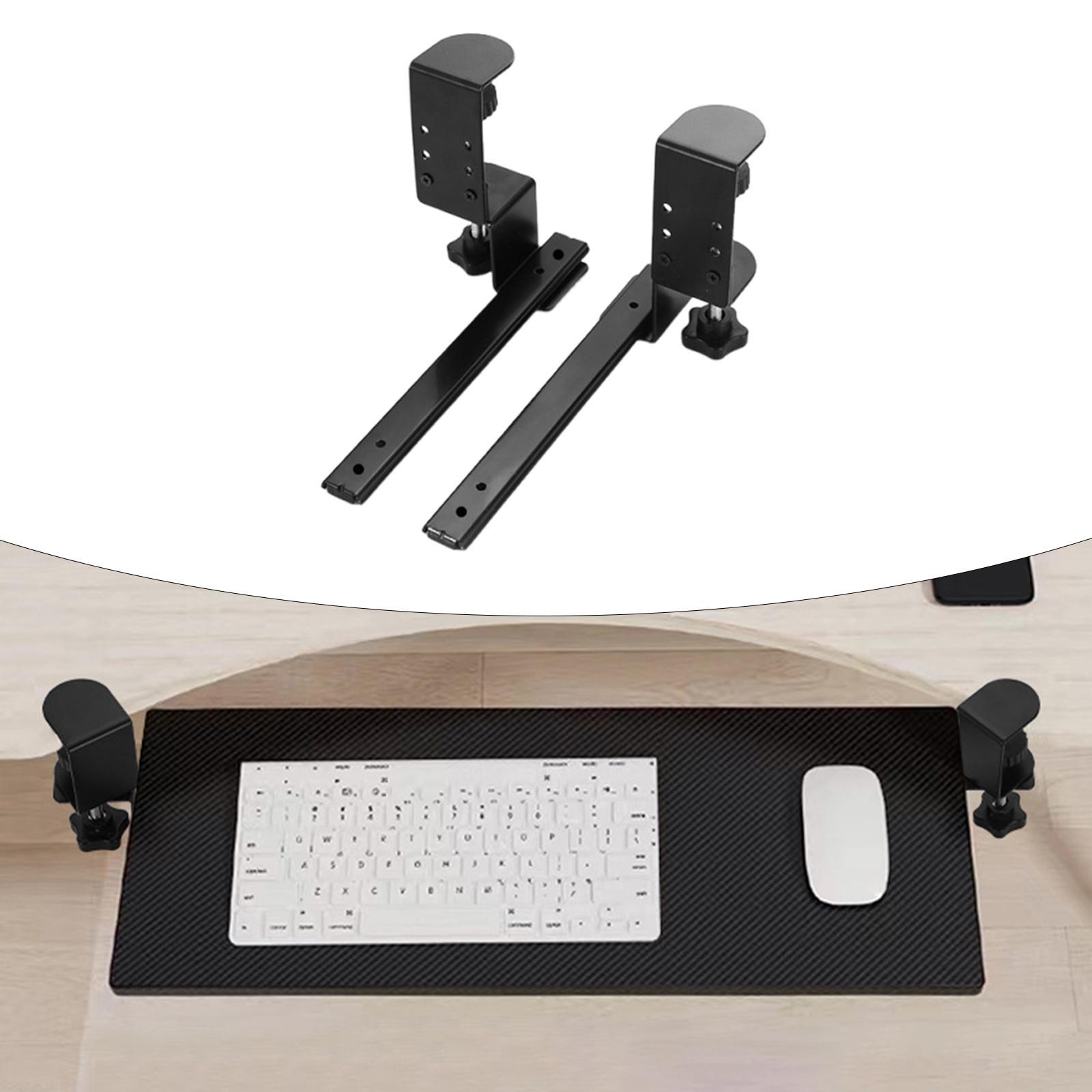 2x Under Desk Keyboard Tray Sl - Keyboard Drawer Under recension och pris