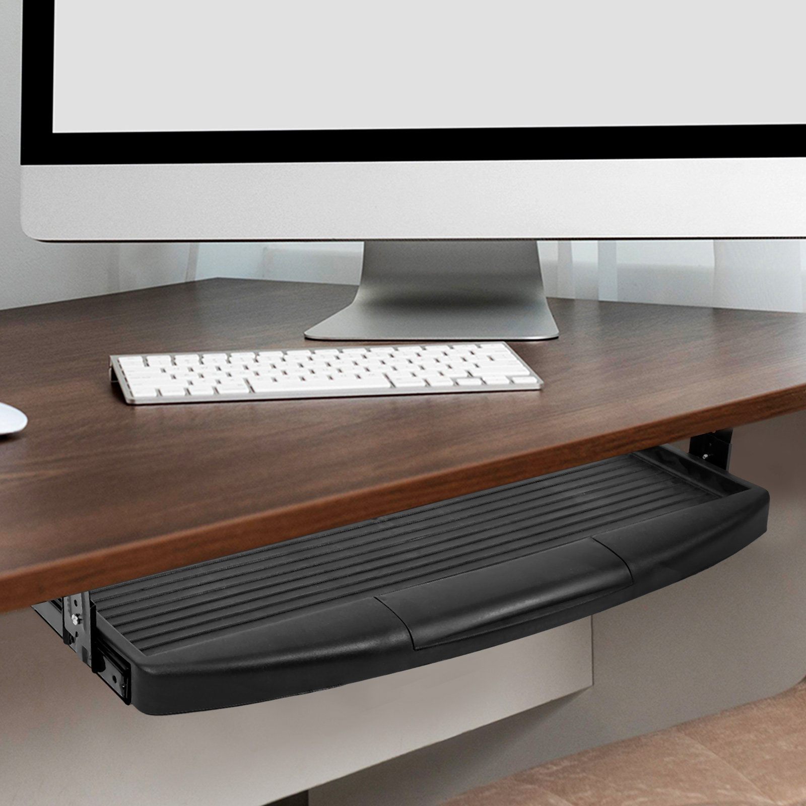 Slide Out Keyboard Tray Under  - Keyboard Drawer Under recension och pris