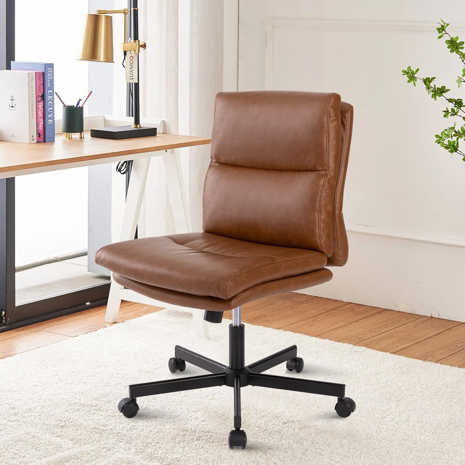 Armless Desk Chair, Mid-Back C - Task Chair Mid Back recension och pris