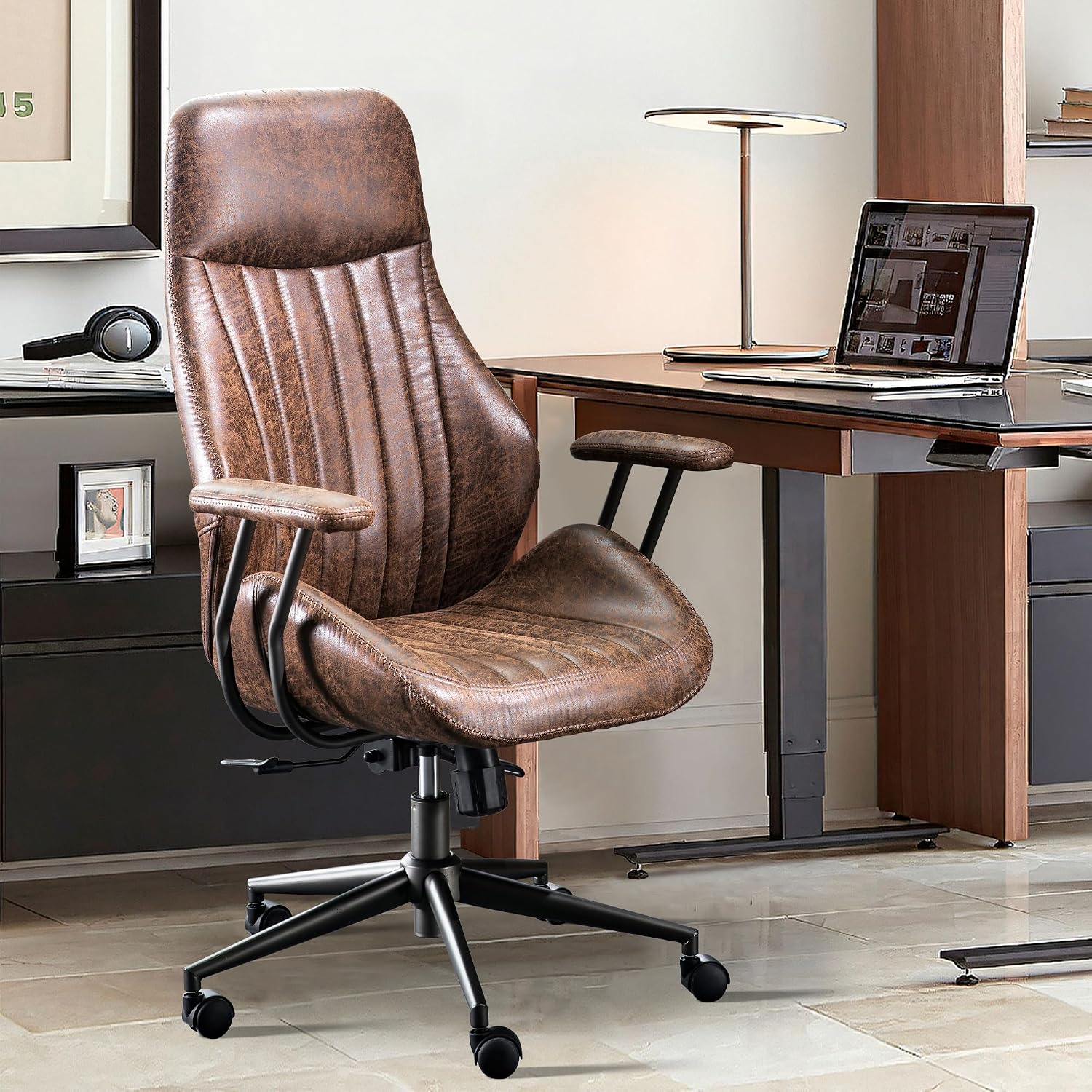Mid-Century Modern High Back E - Task Chair Mid Back recension och pris