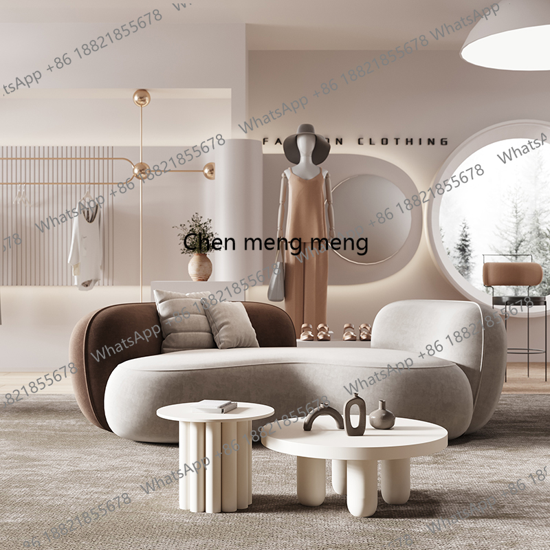 Nordic Cream Style Sofa Modern - Office Furniture Store recension och pris