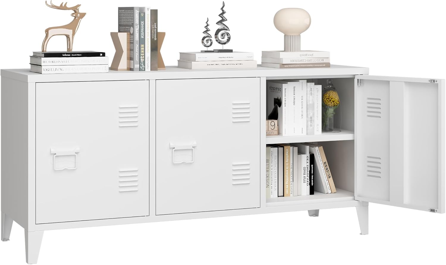 Modern TV Stand Entertainment  - Credenza Office Storage recension och pris